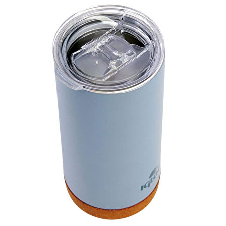Çelik Mug Termos - Igloo - Cork - 500ml - Duman Mavi - 205695