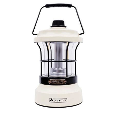 Retro Kamp Lambası - Orcamp - Şarjlı