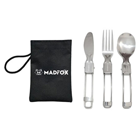 Kamp Çatal&Kaşık&Bıçak Seti - Madfof Heavy Duty - 547313