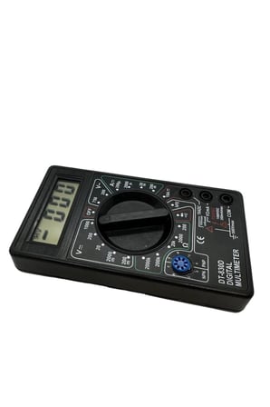 Siyah Dt-830d Dijital Multimetre Avometre Ölçü Aleti (9V PİL DAHİL) - Multimetre - 2 Yıl