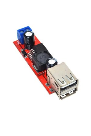 Çift Usb Çıkışlı 9v / 12v / 24v / 36v - 5v Dönüştürücü Dc 3a