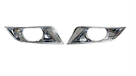 Ford Ranger 2012-2016 Arası Uyumlu Ön Sis Kaplama Krom