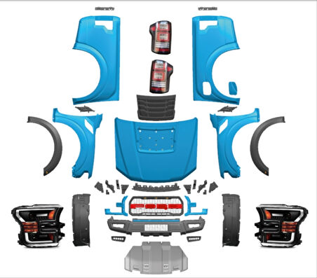 Ford F150 RAPTOR DÖNÜŞÜM FULL - LED FAR (GEN 2)