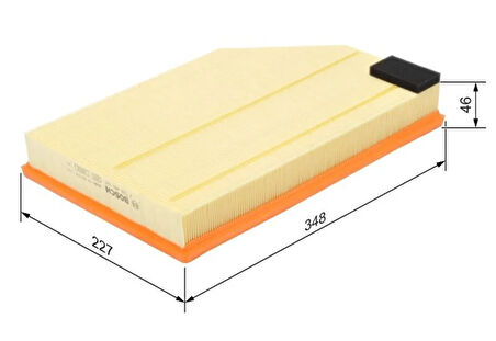 Volvo S60 II / S80 II / V60 / V70 III / XC60 / XC70 - 2007-2010 Sonrası Uyumlu Hava Filtresi (1.6, 2.0, 2.4D, D3, D5, T)