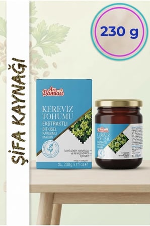 Kereviz Tohumu Ekstraktlı Premium Bitkisel Macun 230 g | Günlük Yaşam Rutininize Doğal Dokunuş | Özenle Seçilmiş Bitkisel İçerik