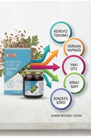 Kereviz Tohumu Ekstraktlı Premium Bitkisel Macun 230 g | Günlük Yaşam Rutininize Doğal Dokunuş | Özenle Seçilmiş Bitkisel İçerik