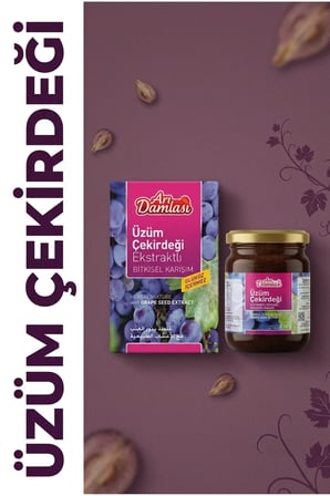 Premium Üzüm Çekirdeği Ekstraktlı Bitkisel Macun 230 g | Glukoz İçermez | Geleneksel Bitkisel Formül
