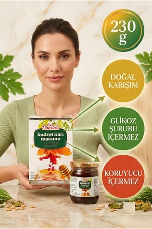 2 Adet Kudret Narı Macunu 230 g x 2 | Ekonomik Avantaj Paketi | Çok Al, Daha Avantajlı Al!