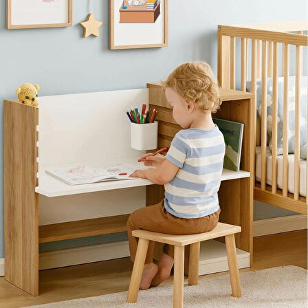 Ayarlanabilir Çalışma Masası | %100 MDF | Ergonomik ve Modern Tasarım