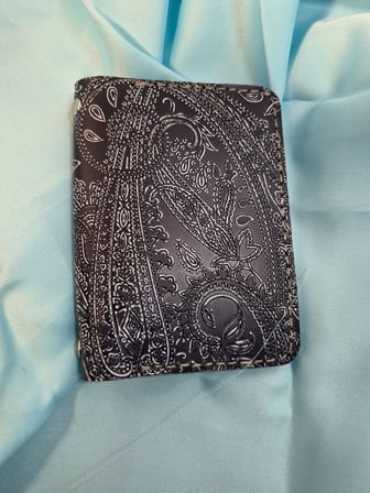Gogo Hakiki Deri Oto Araç Ruhsat Kılıfı Craft Baskı 
