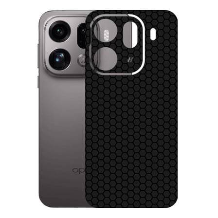 Oppo Find X9 Pro 5G ile Uyumlu Bumper Serisi Premium Arka Kapak Kaplama(Kenarlar Yoktur!)