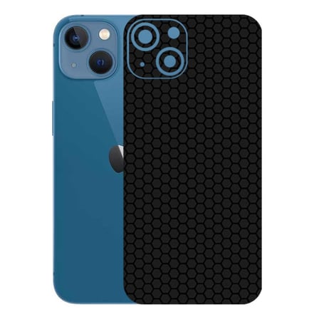 Kapps Iphone 13 ile Uyumlu Bumper Serisi Premium Arka Kapak Kaplama(Kenarlar Yoktur!)