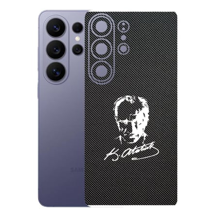 Samsung Galaxy S26 Ultra ile Uyumlu Bumper Serisi Premium Arka Kapak Kaplama(Kenarlar Yoktur!)