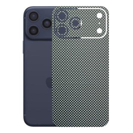 Kapps Iphone 17 Pro Max ile Uyumlu Fiber Serisi Premium Arka Kapak Kaplama(Kenarlar Yoktur!)