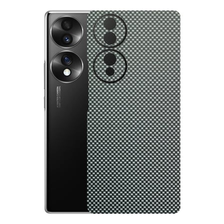 Kapps Honor 70 ile Uyumlu Fiber Serisi Premium Arka Kapak Kaplama(Kenarlar Yoktur!)