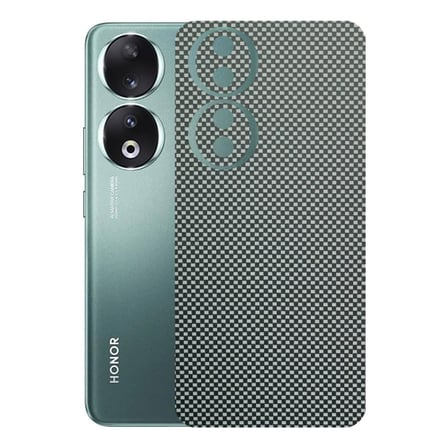 Kapps Honor 90 ile Uyumlu Fiber Serisi Premium Arka Kapak Kaplama(Kenarlar Yoktur!)