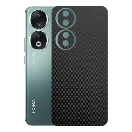 Kapps Honor 90 ile Uyumlu Fiber Serisi Premium Arka Kapak Kaplama(Kenarlar Yoktur!)