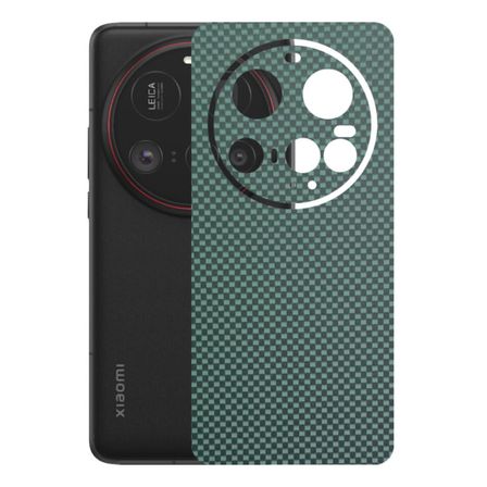 Kapps Xiaomi 15 Ultra ile Uyumlu Fiber Serisi Premium Arka Kapak Kaplama(Kenarlar Yoktur!)