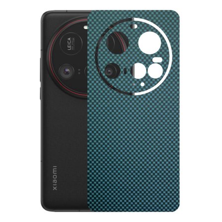 Kapps Xiaomi 15 Ultra ile Uyumlu Fiber Serisi Premium Arka Kapak Kaplama(Kenarlar Yoktur!)