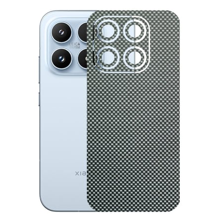 Kapps Xiaomi 17 ile Uyumlu Fiber Serisi Premium Arka Kapak Kaplama(Kenarlar Yoktur!)