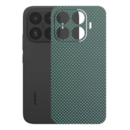 Kapps Xiaomi 17T ile Uyumlu Fiber Serisi Premium Arka Kapak Kaplama(Kenarlar Yoktur!)