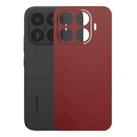 Kapps Xiaomi 17T ile Uyumlu Fiber Serisi Premium Arka Kapak Kaplama(Kenarlar Yoktur!)