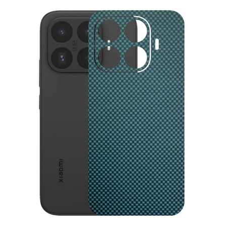 Kapps Xiaomi 17T ile Uyumlu Fiber Serisi Premium Arka Kapak Kaplama(Kenarlar Yoktur!)