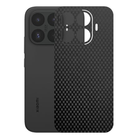 Kapps Xiaomi 17T ile Uyumlu Fiber Serisi Premium Arka Kapak Kaplama(Kenarlar Yoktur!)