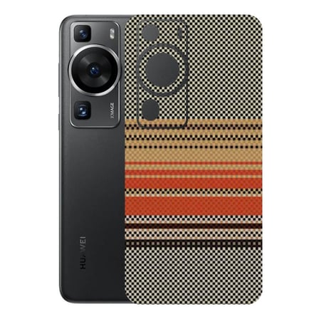 Kapps Huawei P60 Pro ile Uyumlu Rainbow Serisi Premium Arka Kapak Kaplama(Kenarlar Yoktur!)