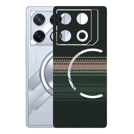 Kapps Infinix GT20 Pro ile Uyumlu Rainbow Serisi Premium Arka Kapak Kaplama(Kenarlar Yoktur!)