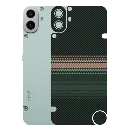 Kapps CMF Phone 1 ile Uyumlu Rainbow Serisi Premium Arka Kapak Kaplama(Kenarlar Yoktur!)