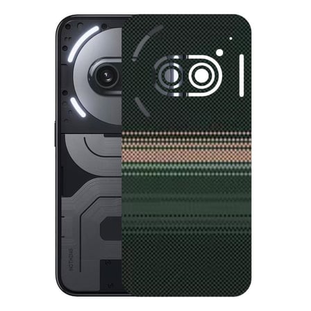 Kapps Nothing Phone 2a Plus ile Uyumlu Rainbow Serisi Premium Arka Kapak Kaplama(Kenarlar Yoktur!)