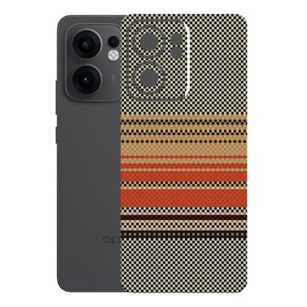 Kapps Oppo Reno 13F ile Uyumlu Rainbow Serisi Premium Arka Kapak Kaplama(Kenarlar Yoktur!)