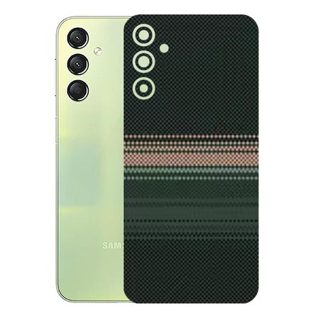 Kapps Samsung Galaxy A24 ile Uyumlu Rainbow Serisi Premium Arka Kapak Kaplama(Kenarlar Yoktur!)
