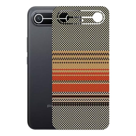 Kapps Tecno Pova Slim ile Uyumlu Rainbow Serisi Premium Arka Kapak Kaplama(Kenarlar Yoktur!)