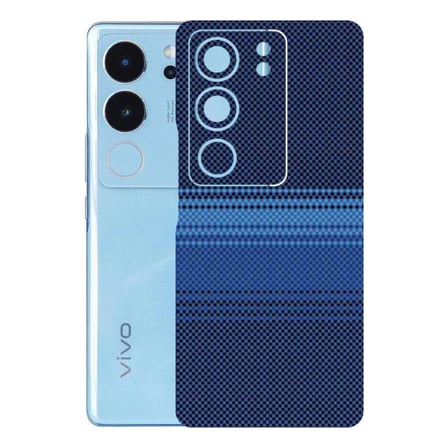 Kapps Vivo V29 5G ile Uyumlu Rainbow Serisi Premium Arka Kapak Kaplama(Kenarlar Yoktur!)