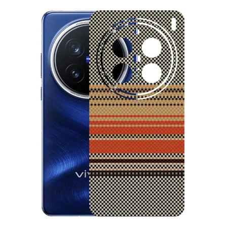 Kapps Vivo X200 Pro ile Uyumlu Rainbow Serisi Premium Arka Kapak Kaplama(Kenarlar Yoktur!)