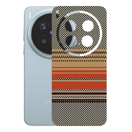 Kapps Vivo X300 Pro ile Uyumlu Rainbow Serisi Premium Arka Kapak Kaplama(Kenarlar Yoktur!)