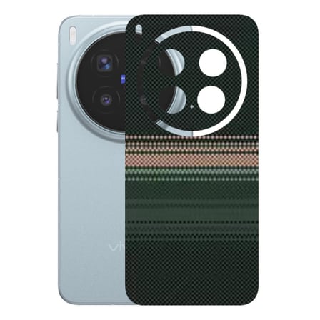 Kapps Vivo X300 Pro ile Uyumlu Rainbow Serisi Premium Arka Kapak Kaplama(Kenarlar Yoktur!)