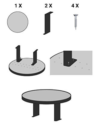 Ayarlanabilir Ahşap Koltuk Kenarı Sehpası | Dekoratif & Modern Tepsi – 33 cm