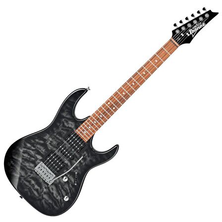 Ibanez GRX70QA-TKS Transparent Black Sunburst Elektro Gitar