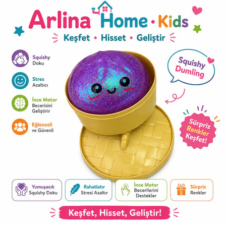 Bun Simli Çin Mantısı Sürpriz Renkler