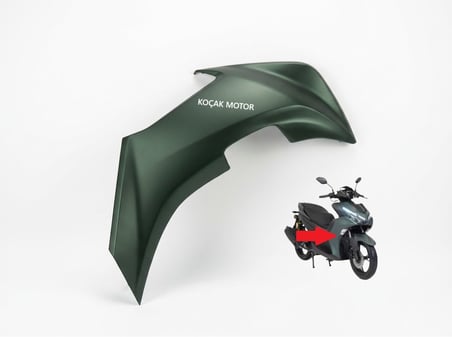 Rks Arome 125 Rüzgarlık Sağ Yeşil