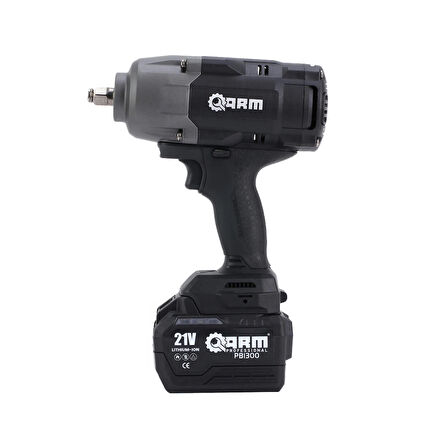 ARM ŞARJLI SOMUN SÖKME 1/2" SİYAH 21V-6000MAh 1600N.m