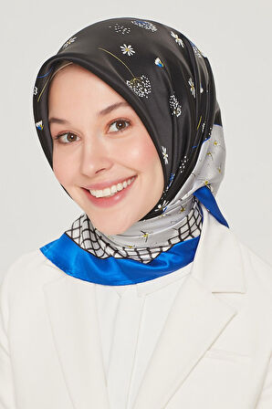 Armine Nostalji Serisi  İpek Twill Eşarp 8517D-83