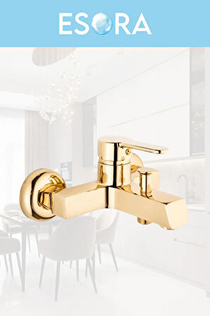 Gold Kare Banyo Duş Bataryası Ağır Gövde 2 Yıl Garantili