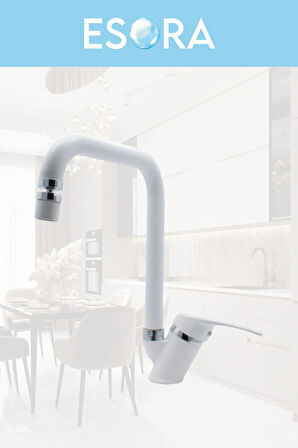 Krom Siyah Robot Duş Seti , Beyaz Köşe Borulu Eviye , Lavabo , Banyo Bataryası 4’lü Set