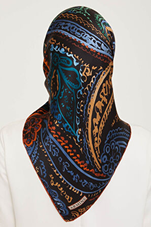 Armine Nostalji Serisi Twill İpek Eşarp 9037D-53