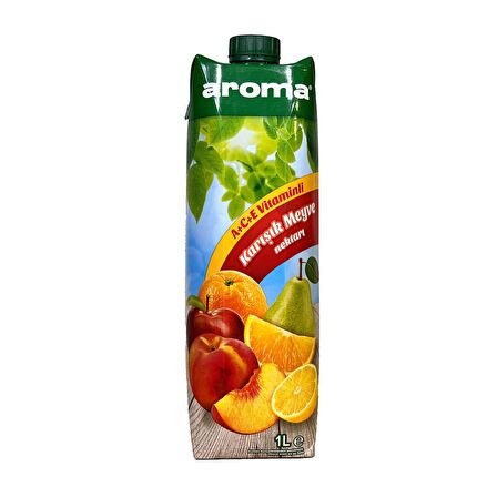 Aroma Karışık Meyve Nektarı 1 Lt