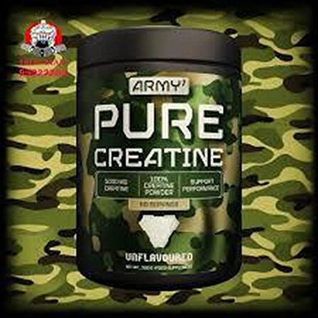 Army Pure Creatine Monohidrat 300 Gram 60 Servis / 5 gram ABD MENŞEİ